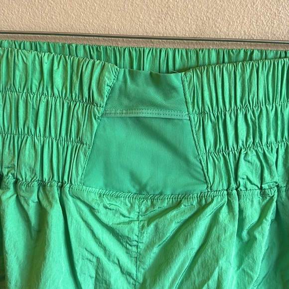 Free People Movement The Way Home Shorts Green Pull On High Rise Womens XL - Picture 7 of 14